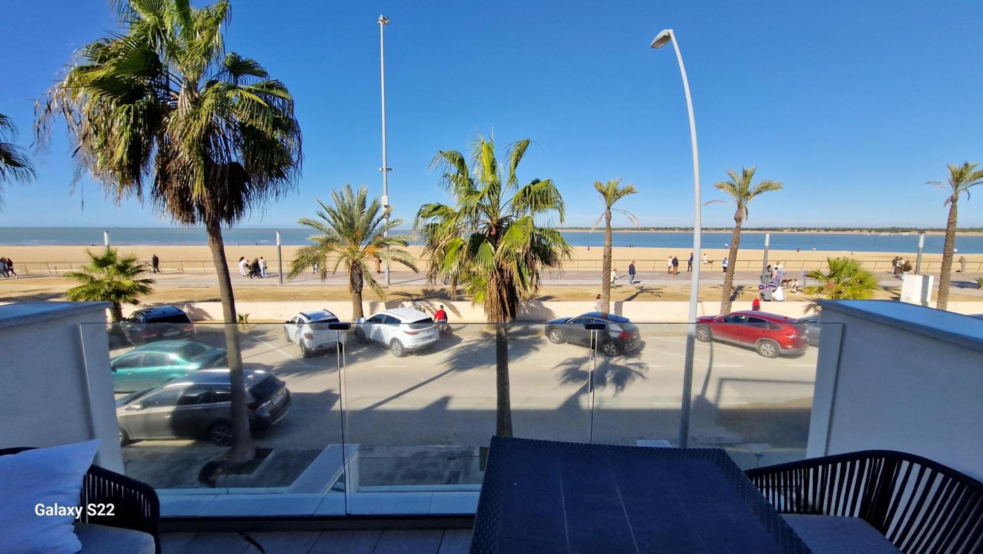 Boutelou Playa Con Vistas Al Mar Apartamento Sanlúcar de Barrameda Exterior foto